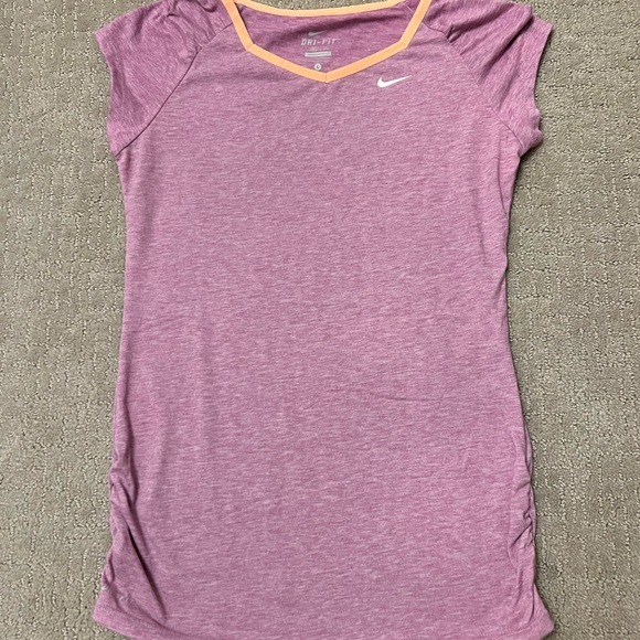 Nike womens youth dri-fit ruched top - Picture 1 of 2